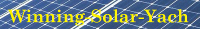 Winning Solar Yach