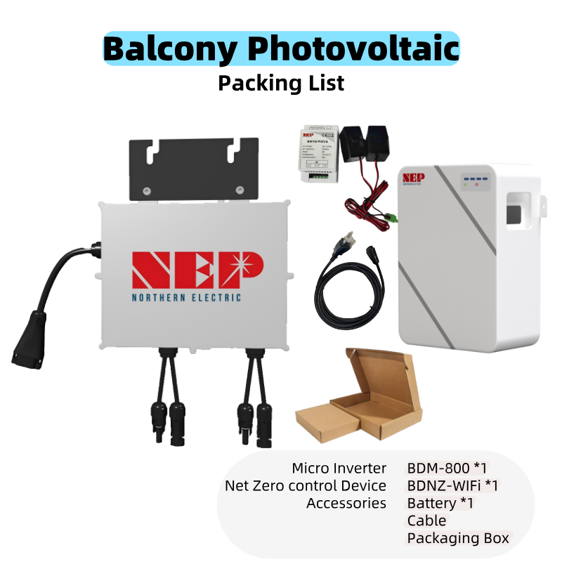 BDM-800（Balcony Photovoltaic Product Portfolio）