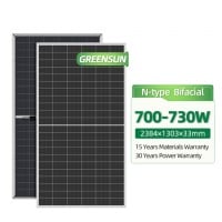 N-Type Bifacial Dual Glass 700-730W