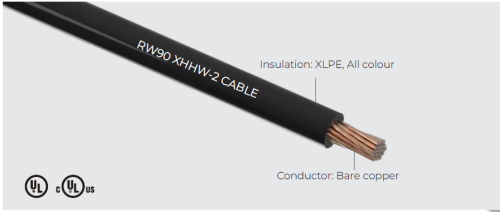 RW90 XHHW-2 Cable Copper